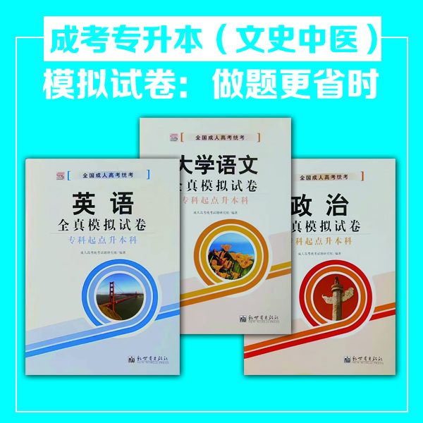 成考专升本文史中医模拟试卷