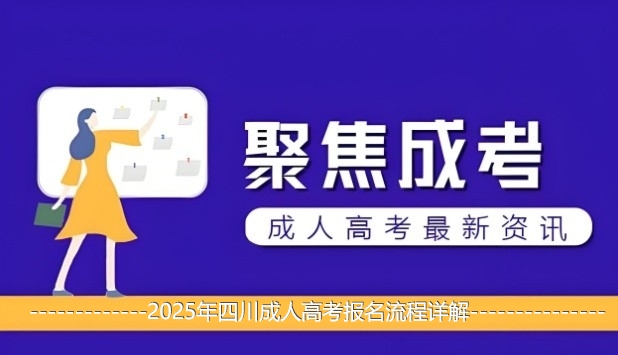 2025年四川成人高考报名流程