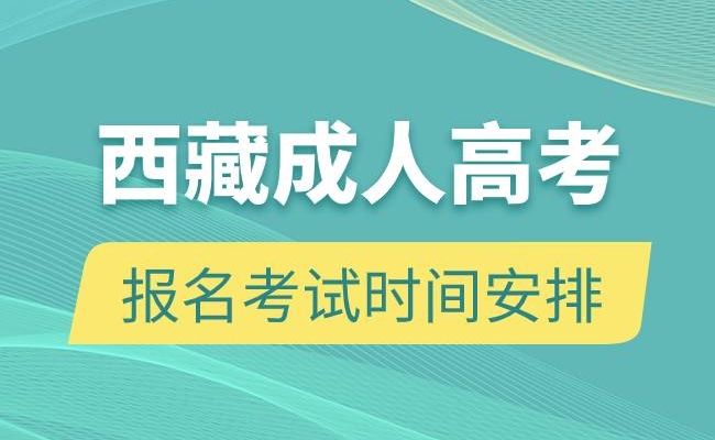 2025年西藏成人高考报名流程